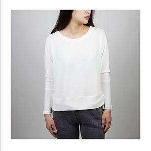 Cupcakes and Cashmere Charles Dolman Sleeve Top S